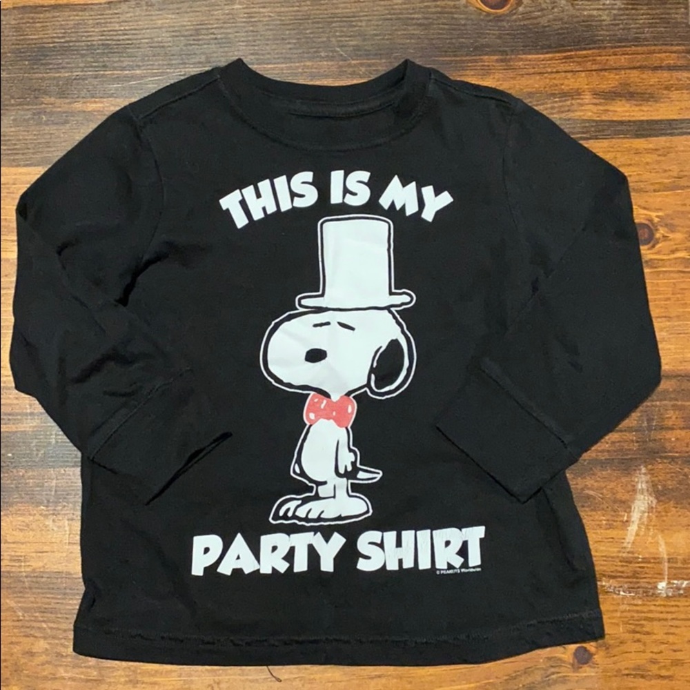 Peanuts boys shirt